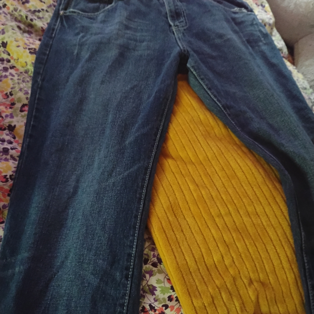 Mens blue jeans carbon